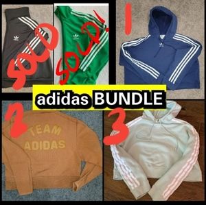 ‼️SOLD‼️ adidas jacket & hoodie bundle Green Jacket SOLD!